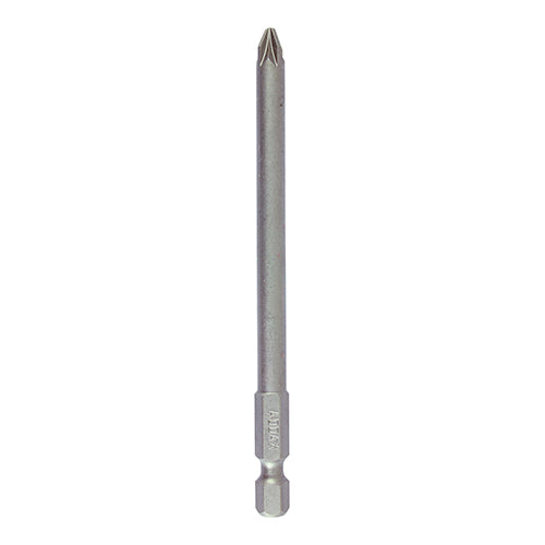 TIMCO Pozi Driver Bit S2 Grey — Blister Pack