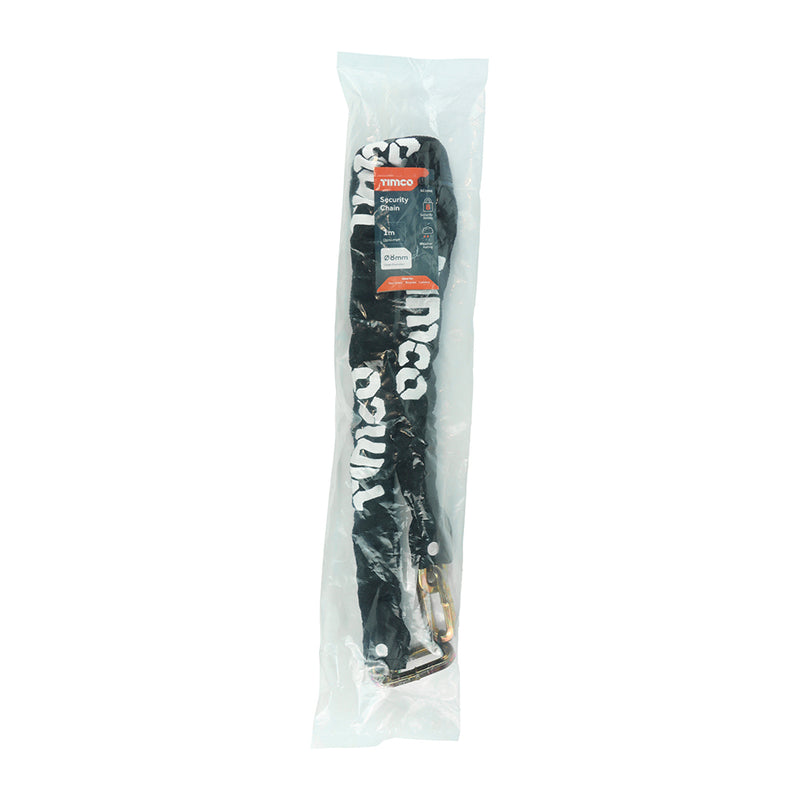 TIMCO Hex Steel Security Chain - 8mm x 1.5m