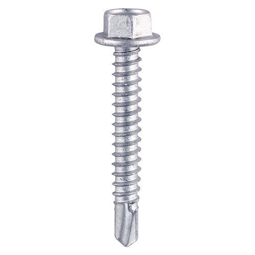 TIMCO Self-Drilling Light Section Silver Screws — Box