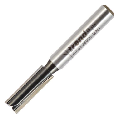 SET/SS8X1/4TC - Trend 12 piece 1/4in shank TCT Router Cutter Set - ideal starter / entry level set for smaller 1/4in collet routers.