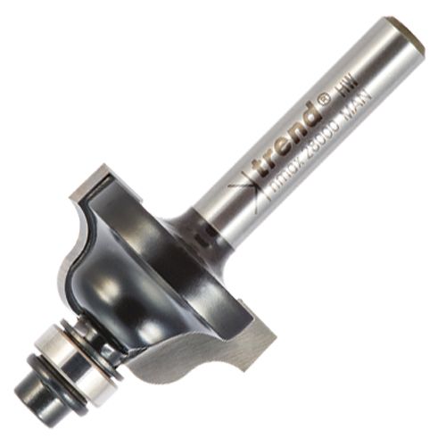 SET/SS8X1/4TC - Trend 12 piece 1/4in shank TCT Router Cutter Set - ideal starter / entry level set for smaller 1/4in collet routers.