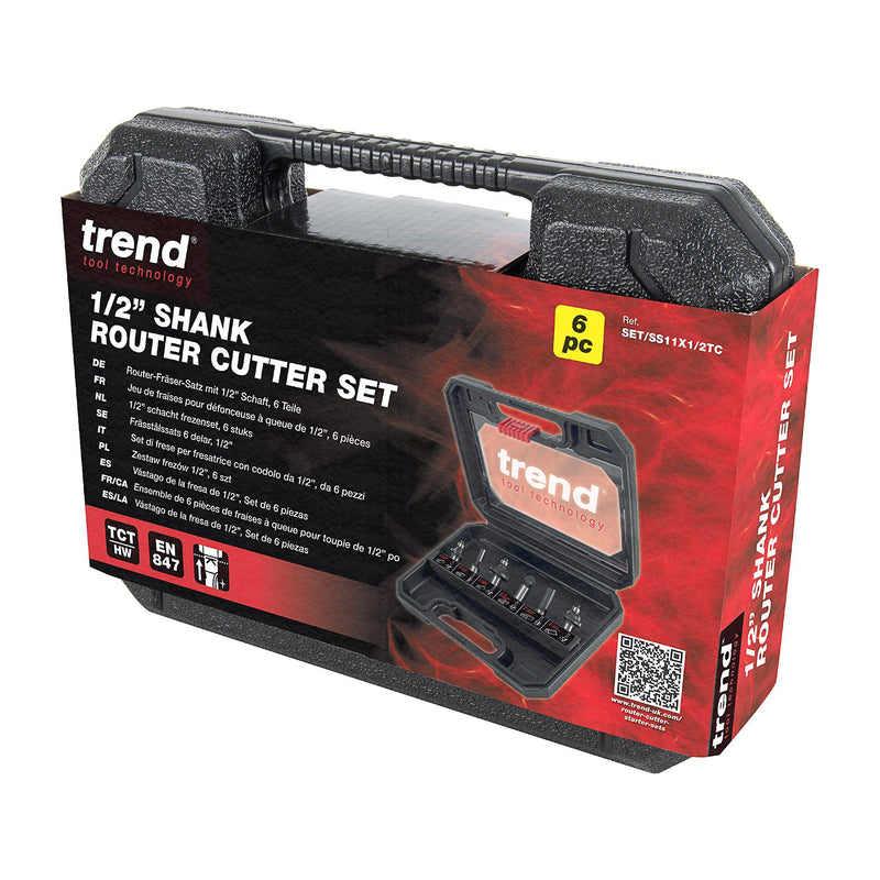 SET/SS11X1/2TC - 6pc starter cutter set 1/2