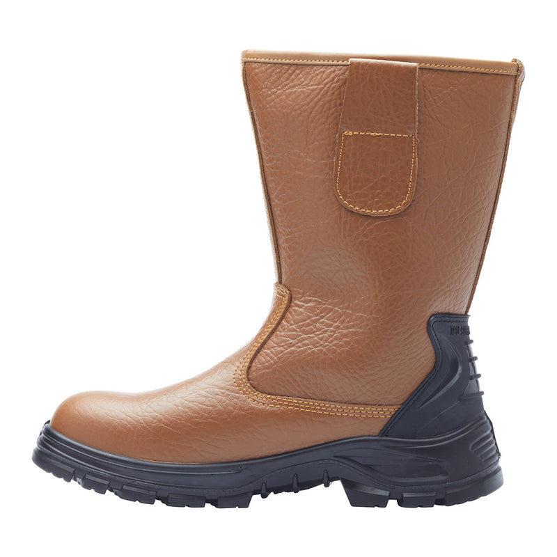 Blackrock Rigger Safety Boots - Tan size 5