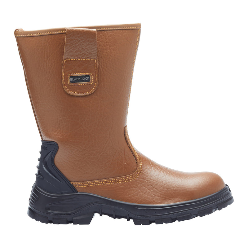 Blackrock Rigger Safety Boots - Tan size 9
