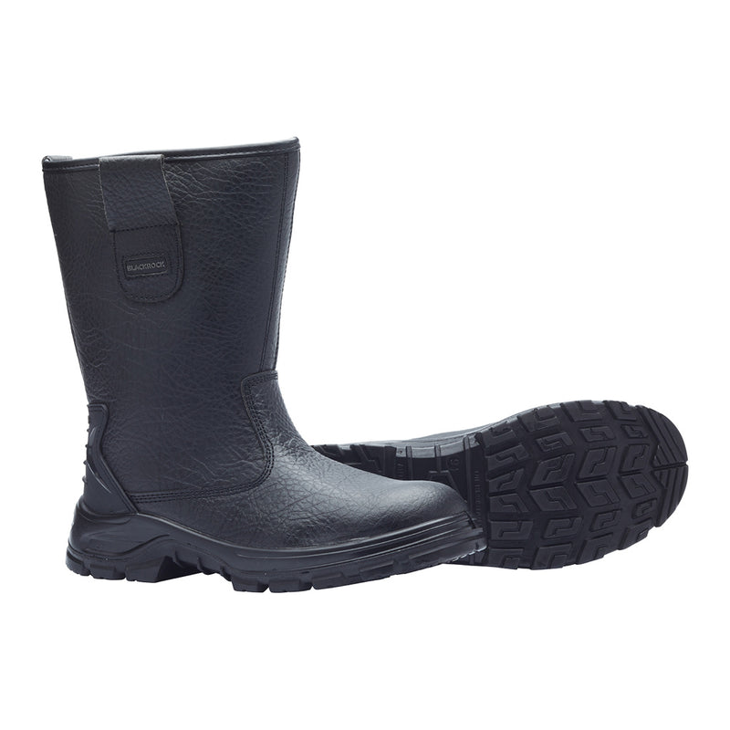 Blackrock Rigger Safety Boots - Black size 6