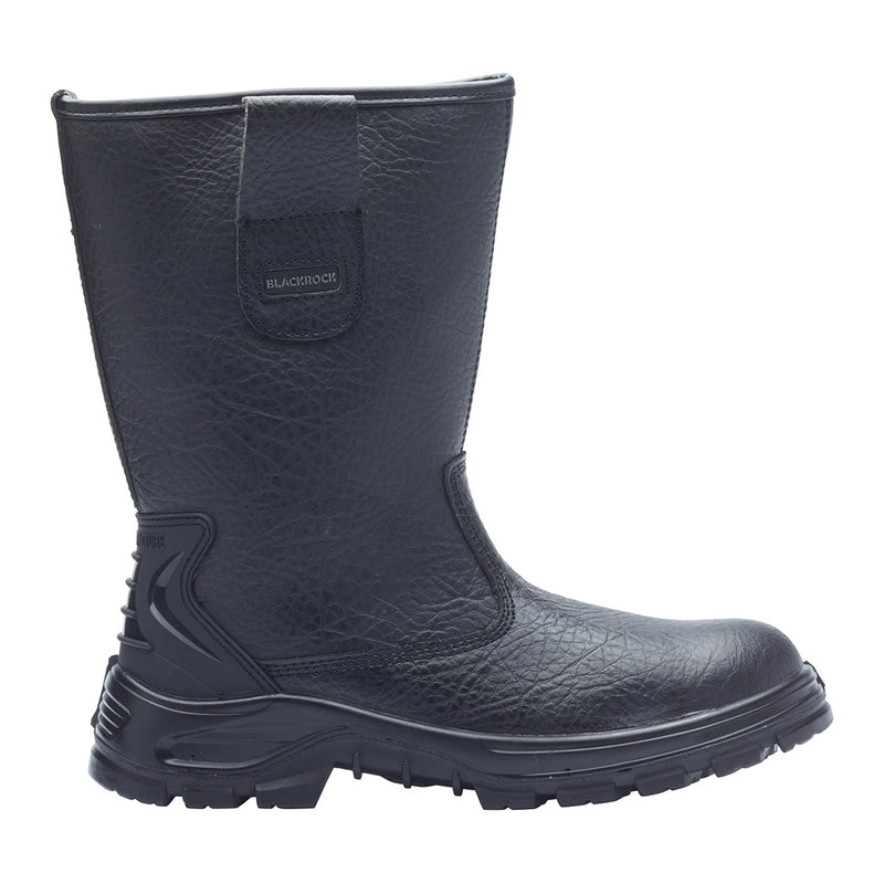 Blackrock Rigger Safety Boots - Black size 7