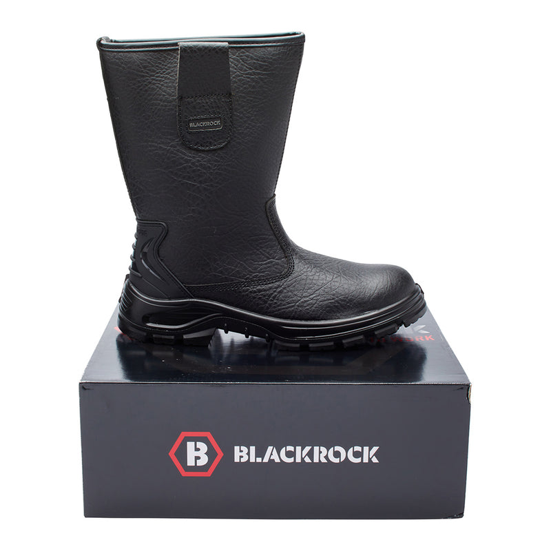 Blackrock Rigger Safety Boots - Black size 9