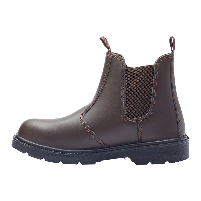 Blackrock Dealer Safety Boots - Brown size 6