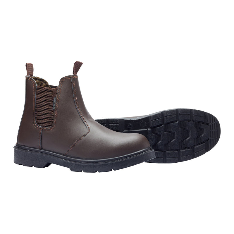 Blackrock Dealer Safety Boots - Brown size 8