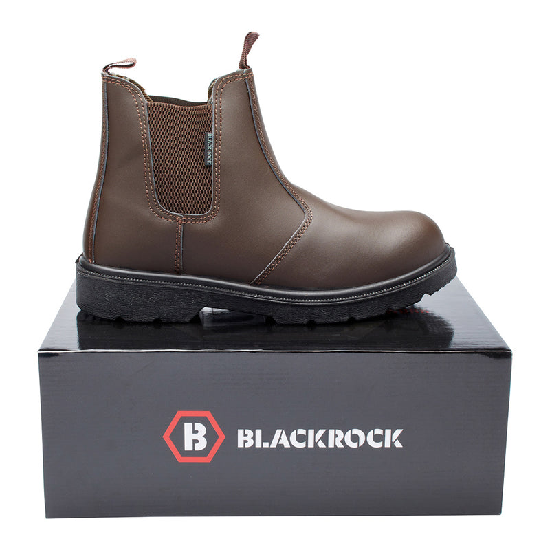 Blackrock Dealer Safety Boots - Brown size 13