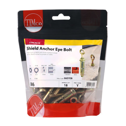 TIMCO Shield Anchors - M10