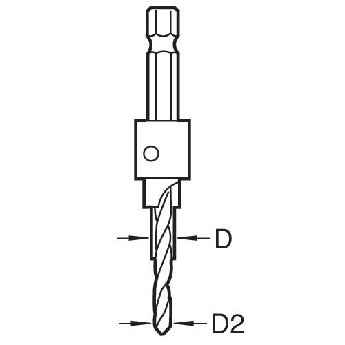 SNAP/CB/3TC - Trend Snappy TC Counterbore 4.75mm x 12.7mm