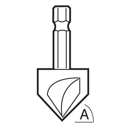 SNAP/CSK/1 - Trend Snappy 82 degree Countersink Tool Steel