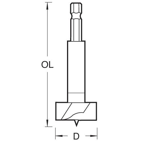 SNAP/FS/10 - Trend Snappy forstner 10mm