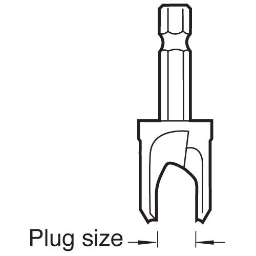 SNAP/PC/12 - Trend Snappy 1/2 inch diameter plug cutter