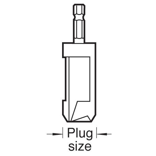 SNAP/PC/95T - Trend Snappy tube plug cutter 9.5mm