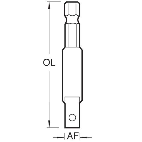 SNAP/SDA/3 - Trend Snappy square drive 1/2X50mm