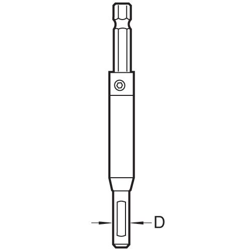SNAP/SS/5MM - Trend Snappy shelf support drill bit guide 5mm