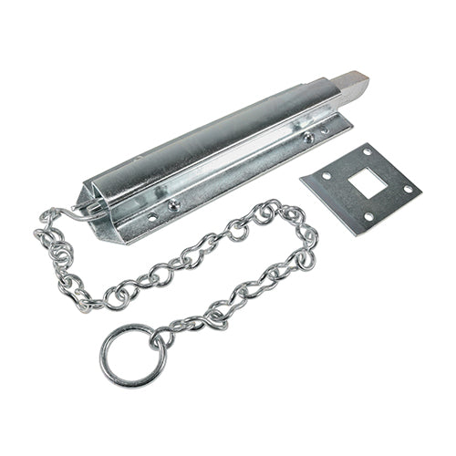 TIMCO Spring Chain Bolt Black - 18"