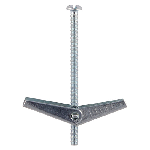 TIMCO Spring Toggle Cavity Anchors Silver — Bag