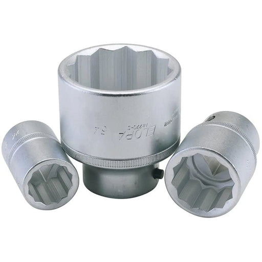 Draper 00781 Elora Bi-Hexagon Socket, 3/4" Sq. Dr., 33mm