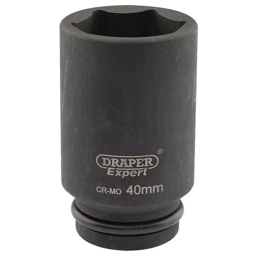 Draper 05071 Draper Expert Drapi 6 Point Deep Impact Socket, 3/4" Sq. Dr., 40mm