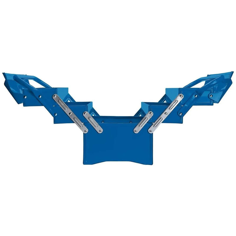 Draper 86671 Extra-Long Four Tray Cantilever Tool Box, 495mm, Blue
