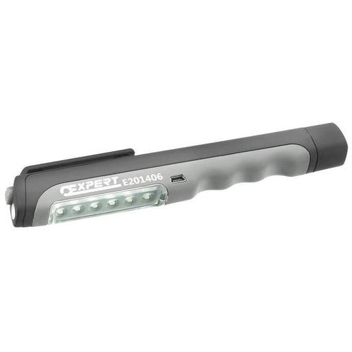 Expert - USB Rechargeable Pen Light 6+1 LED