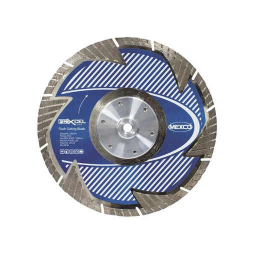 MEXCO - FCXCEL Grade Flush Cut Diamond Blade 230 x 22mm