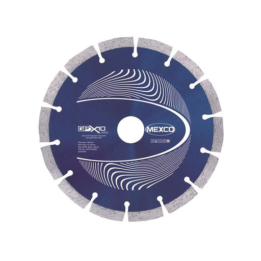 MEXCO - GPX10 Concrete Diamond Blade 180 x 25.4mm
