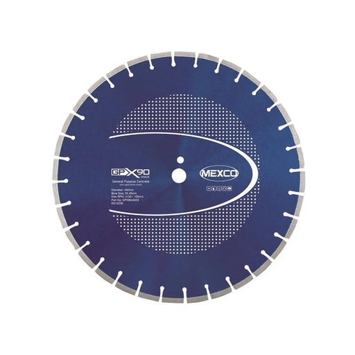 MEXCO - GPX90 Concrete Diamond Blade 450 x 25.4mm