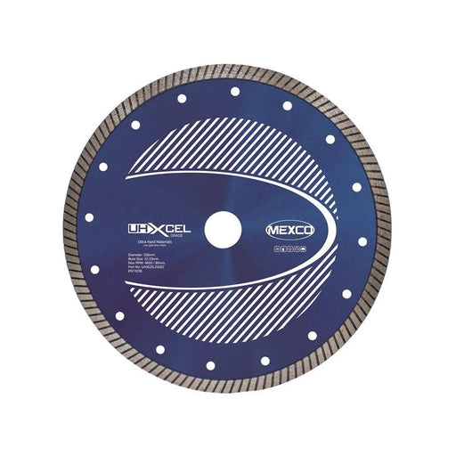 MEXCO - UHXCEL Ultra Hard Materials Diamond Blade 230 x 22mm