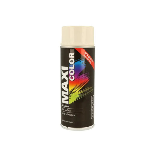 MAXICOLOR - MaxiColor Spray Gloss Cream White RAL9001 400ml
