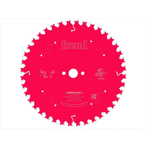 Freud Wood Circular Saw Blade 184 x 16 x 2.4/1.6mm x 40T