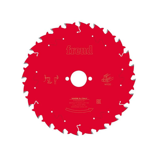 Freud Wood Circular Saw Blade 210 x 30 x 2.4/1.8mm x 24T