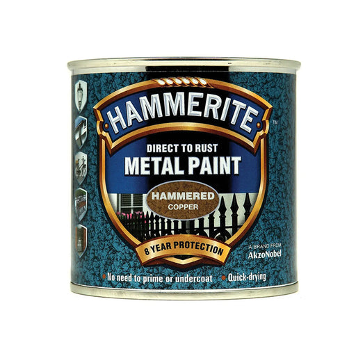 Hammerite Direct To Metal Hammered Copper 250ml