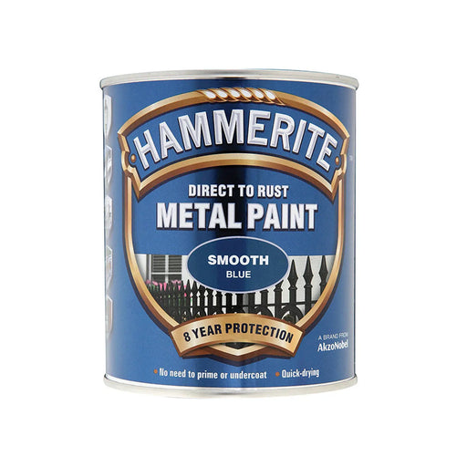 Hammerite Direct To Metal Smooth Blue 750ml