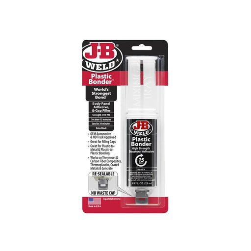 J-B Weld PlasticBonder™ Syringe Black 25ml