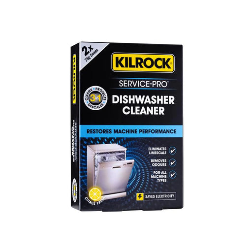 Kilrock Service Pro Dishwasher Descaler & Cleaner 2 x 75g
