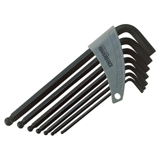 Teng Imperial Ball Point Hexagon Key Set, 7 Piece (1/8-3/8in)