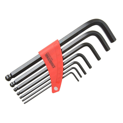 Teng Metric Ball Point Hexagon Key Set, 7 Piece