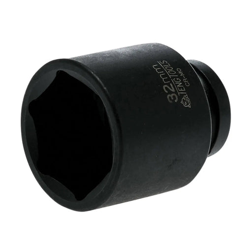 Teng Impact Socket Hexagon 6-Point 1/2in Drive 32mm