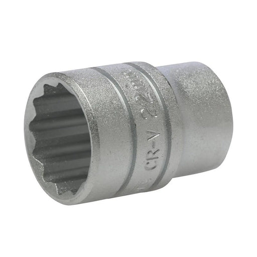 Teng Bi-Hexagon Socket 12-Point 1/2in Drive 22mm