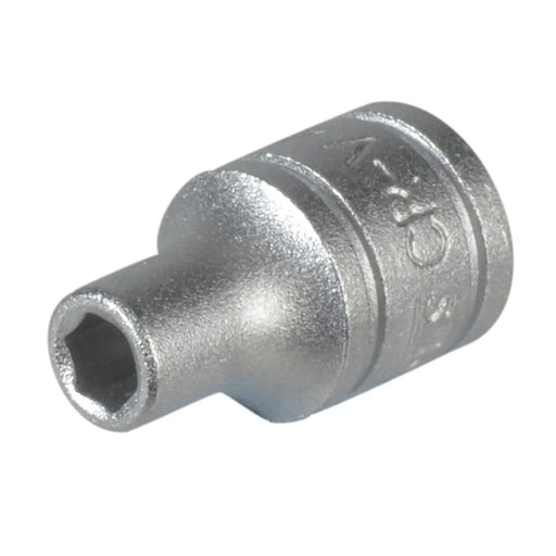 Teng Hexagon Socket 6 Point Regular 1/4in Drive 4mm