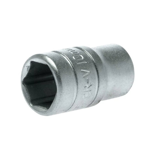 Teng Hexagon Socket 6 Point Regular 1/4in Drive 10mm