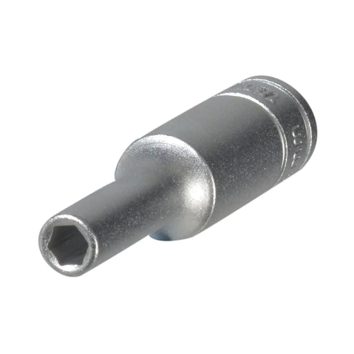 Teng Hexagon Socket Deep 6 Point Regular 1/4in Drive 12mm