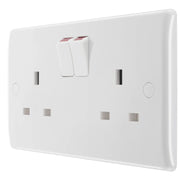 BG Electrical 800 Series - Double, switched, single pole