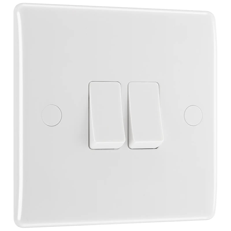 BG Electrical 800 Series - Double, 2 way switch