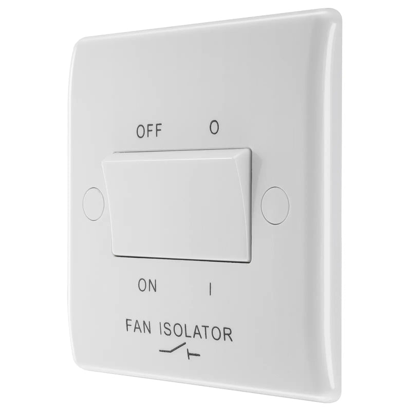 BG Electrical 800 Series - Triple pole fan isolator
