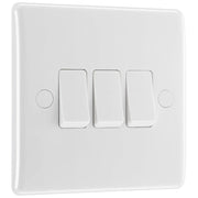 BG Electrical 800 Series - Triple, 2 way switch